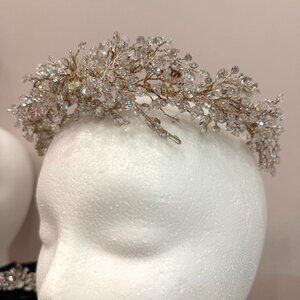Rosegold Bridal Headpiece/Tiara
